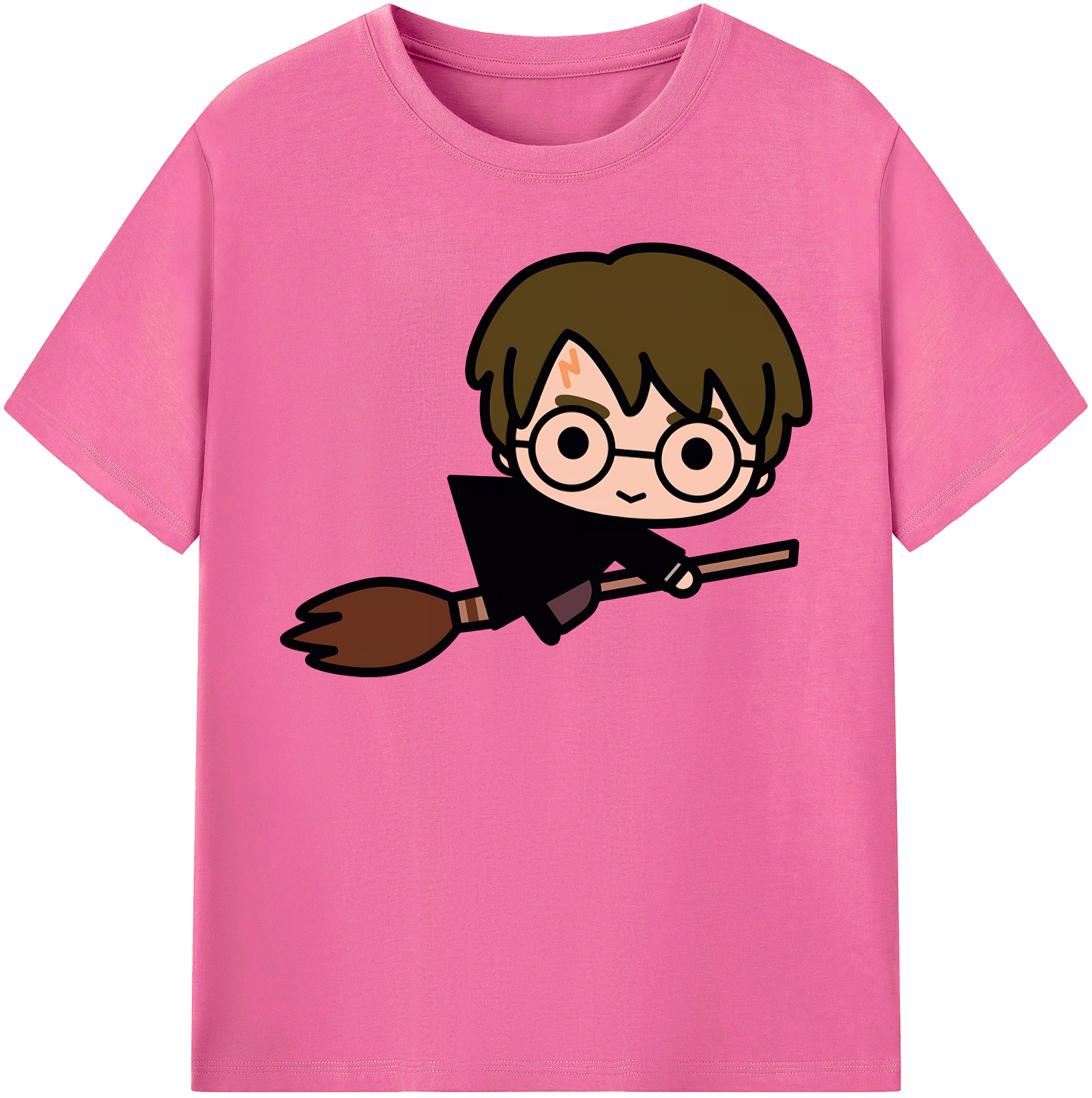 （画像用） Harry Potter ハリー・ポッターシリーズ レディースカジュアルプリントTシャツ（綿100％）